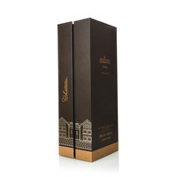 Caja de Regalo de Cartón Kraft con Logotipo Personalizado Liquorpac de Lujo, Bajo MOQ, para Botellas de Licor, Vino, Perfume y Vidrio