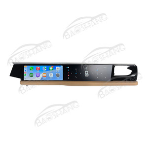 BaoShang doble pantalla táctil 12,3 pulgadas Android 13 inalámbrico <span class=keywords><strong>Apple</strong></span> <span class=keywords><strong>Carplay</strong></span> Radio de coche para Porsche Macan 2018-2024 navegación Gps - Product Image 5