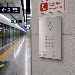Unità di Assistenza Passeggeri Robusta con Montaggio su Piedistallo per Progetti di Trasporto Sotterraneo, Fornitura all'Ingrosso, CE FCC, <span class=keywords><strong>Telefono</strong></span> di Soccorso per <span class=keywords><strong>Metro</strong></span> - Product Image 2