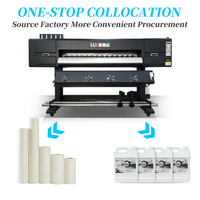 Machine d'impression par sublimation grand format 1.3m/1.6m/1.8m/1.9m 2.2/2.5 m Imprimantes à jet d'encre textile éco-solvant
