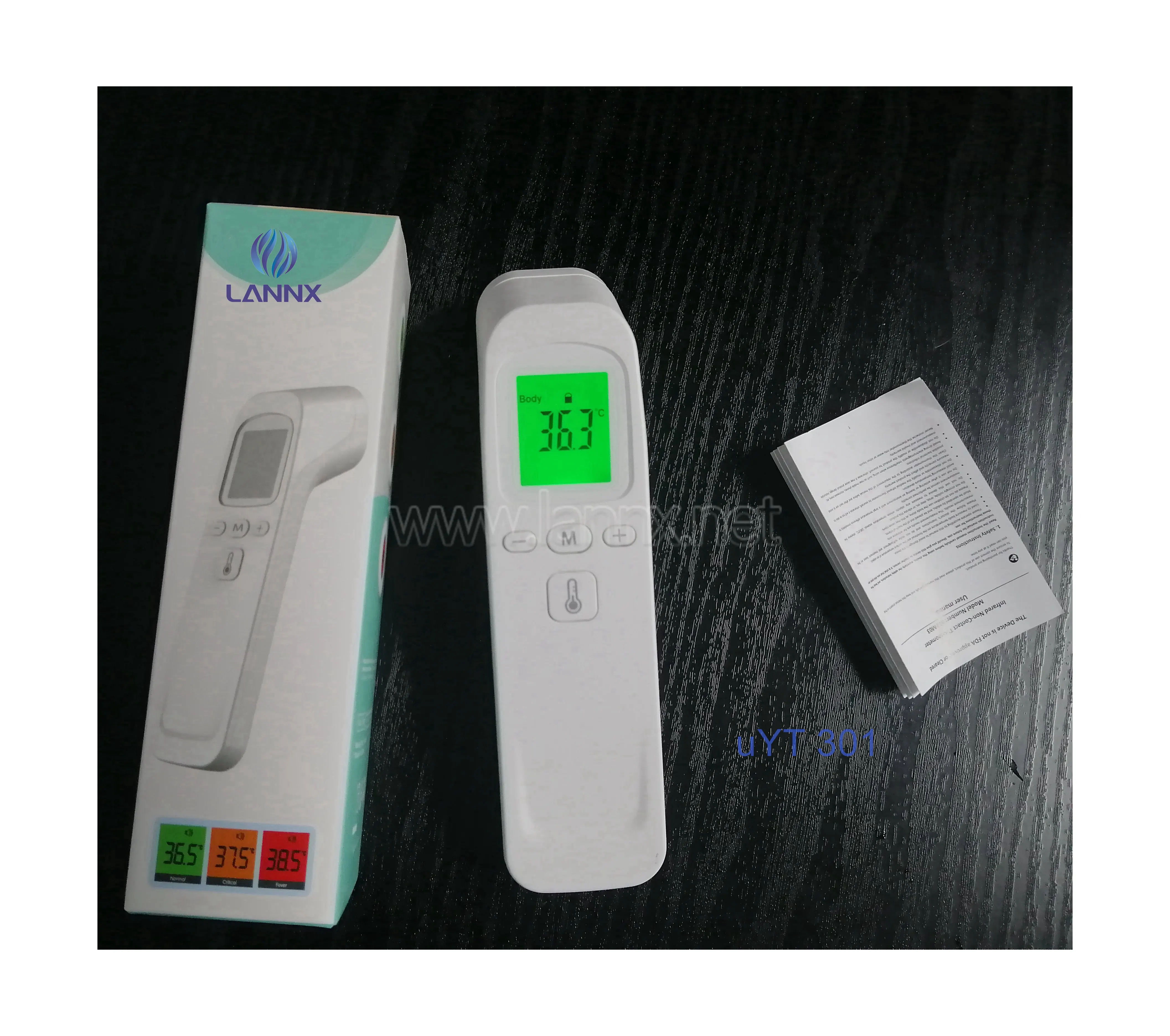 LANNX uYT 301 Hoch empfindliches, schnell ablesbares medizinisches klinisches Mini-IR-Thermometer für Kinder berührungs los Test-Digital thermometer