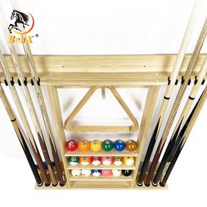 Support de <span class=keywords><strong>queue</strong></span> de <span class=keywords><strong>billard</strong></span> en bois massif <span class=keywords><strong>mural</strong></span> à 8 trous BenX pour boules de <span class=keywords><strong>billard</strong></span> et de <span class=keywords><strong>billard</strong></span> - Product Image 6