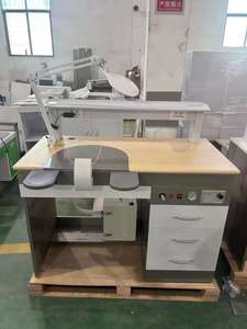 Estação De Trabalho De Mesa De Laboratório Dentário Técnico dental Mesas dentais usadas Mobília dental com vácuo - Product Image 6