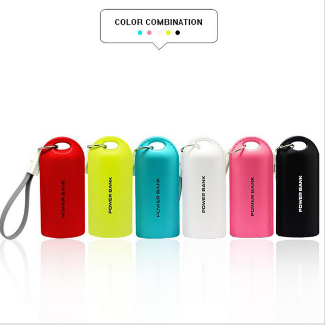 Ultra Thin Mini Keychain Portable Mobile Power Bank
