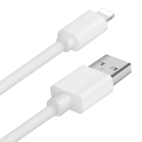 Kabel Data pengisian daya USB, kabel Data isi daya Cepat PVC 1M 2M 3M untuk ponsel 2A, kabel transmisi Data V8 tipe C
