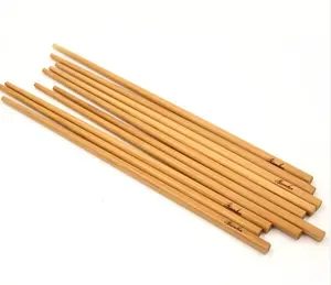 24cmバルク再利用可能な箸ホット販売製造日本の裸のパッキング竹寿司箸カトラリー