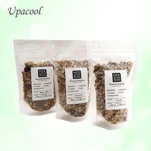 Cookies Mylar Pvc Zipper Plastic Bag Printed Zip Cookies Packaging Pouch