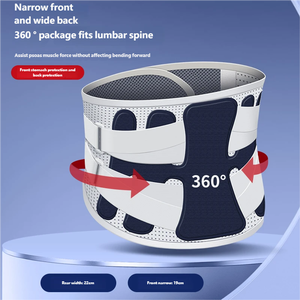 Cintura di Supporto Lombare Stabile con Telaio in Acciaio, Regolabile e Traspirante per Migliorare la Stabilità della <span class=keywords><strong>Vita</strong></span> - Product Image 1