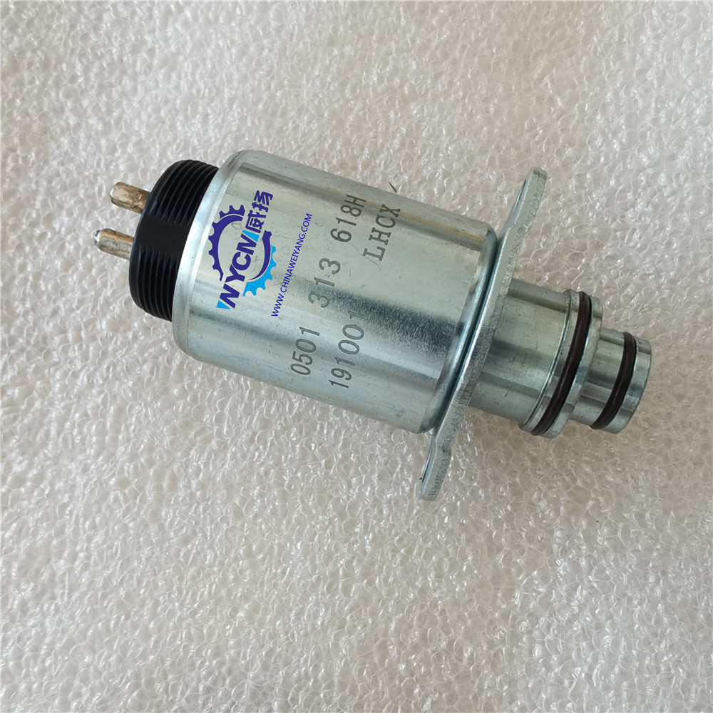 Original Solenoid Valve 0501313618 for 6WG200 Gearbox Part