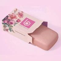Boîtes à savon en papier personnalisées écologiques, gaufrage, matériaux recyclés, style élégant pour l'emballage de savon liquide et en barre, logo en feuille d'aluminium fait main