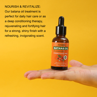 FATAZEN OEM Meilleur prix Huile essentielle de Batana pure naturelle Huile de Batana brute naturelle biologique du Honduras pour la croissance des cheveux