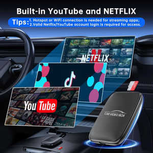 Adaptateur Android Carplay, Boîte Carplay pour voiture, YouTube, Netflix, Compatible avec Carplay, Toyota Corolla, <span class=keywords><strong>IPTV</strong></span> - Product Image 3