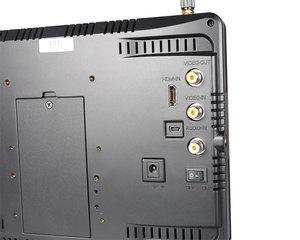 Feelworld 10.1 inch được xây dựng trong Dual 32CH <span class=keywords><strong>Receiver</strong></span> Pin Điện Phantom <span class=keywords><strong>2</strong></span> tầm nhìn + với HDMI <span class=keywords><strong>AV</strong></span> VGA đầu vào - Product Image 4