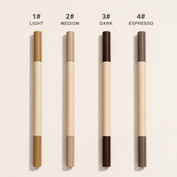 Stylo à taches de rousseur waterproof double embout vegan à séchage rapide longue tenue pour maquillage visage marque privée