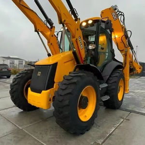 Chargeuse-pelleteuse JCB 5CX d'occasion, 4 roues motrices, modèle 2022, 10 tonnes, moteur et boîte de vitesses de haute qualité, en stock, à vendre - Product Image 1