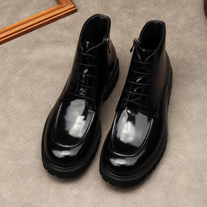 2026 Autumn Latest Men's Wedding Banquet Formal <b>Shoes</b> Luxury Design-Custom <b>Waterproof</b> Lace-Up Men's Formal <b>Shoes</b>-Wholesale Price - Product Image 1