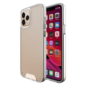 Coque de protection antichoc transparente en TPU + PC <span class=keywords><strong>rigide</strong></span> effet cristal pour iPhone 12 13 14 15 16 17 Pro Max - Product Image 1