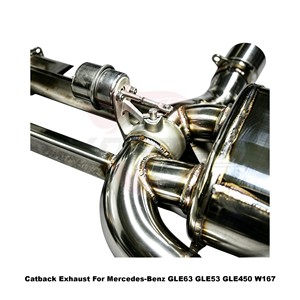 Vortex Overseas-Distributor Preferred Stainless Piping For Mercedes-Benz GLE63 GLE53 GLE450 W167 - Product Image 4