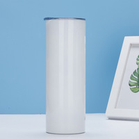 Gobelet isotherme en acier inoxydable de 20 oz avec poignée, couvercle, paille, boîte cadeau blanche - Isolation thermique de 6 à 12 heures, style américain