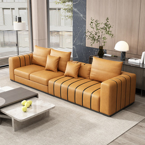 Set di Divani di Lusso in Stile Italiano, <span class=keywords><strong>Divano</strong></span> Moderno Nordico Minimalista per Soggiorno - Product Image 4