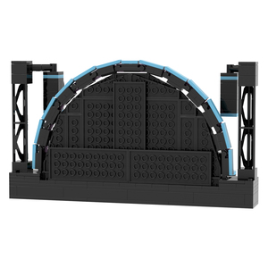 MOC1653 Orso di Mezzanotte Security Rock Stage 395 Pezzi Mattoncini <span class=keywords><strong>Gioco</strong></span> <span class=keywords><strong>FNAF</strong></span> Creativo Educativo Costruzioni Assemblabili Giocattoli Regalo per Bambini - Product Image 5