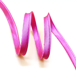 High-Light Reflective <b>Edge</b> <b>Strip</b> Colourful Polyester Reflective Shoelace Yeezy Rope Piping Rainbow Visibility Printable Feature - Product Image 1