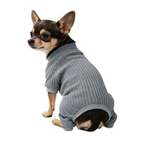 Combinaison chaude pour chien à quatre pattes, vêtements d'automne et d'hiver pour animaux de compagnie, col roulé pour chiens de petite et moyenne taille