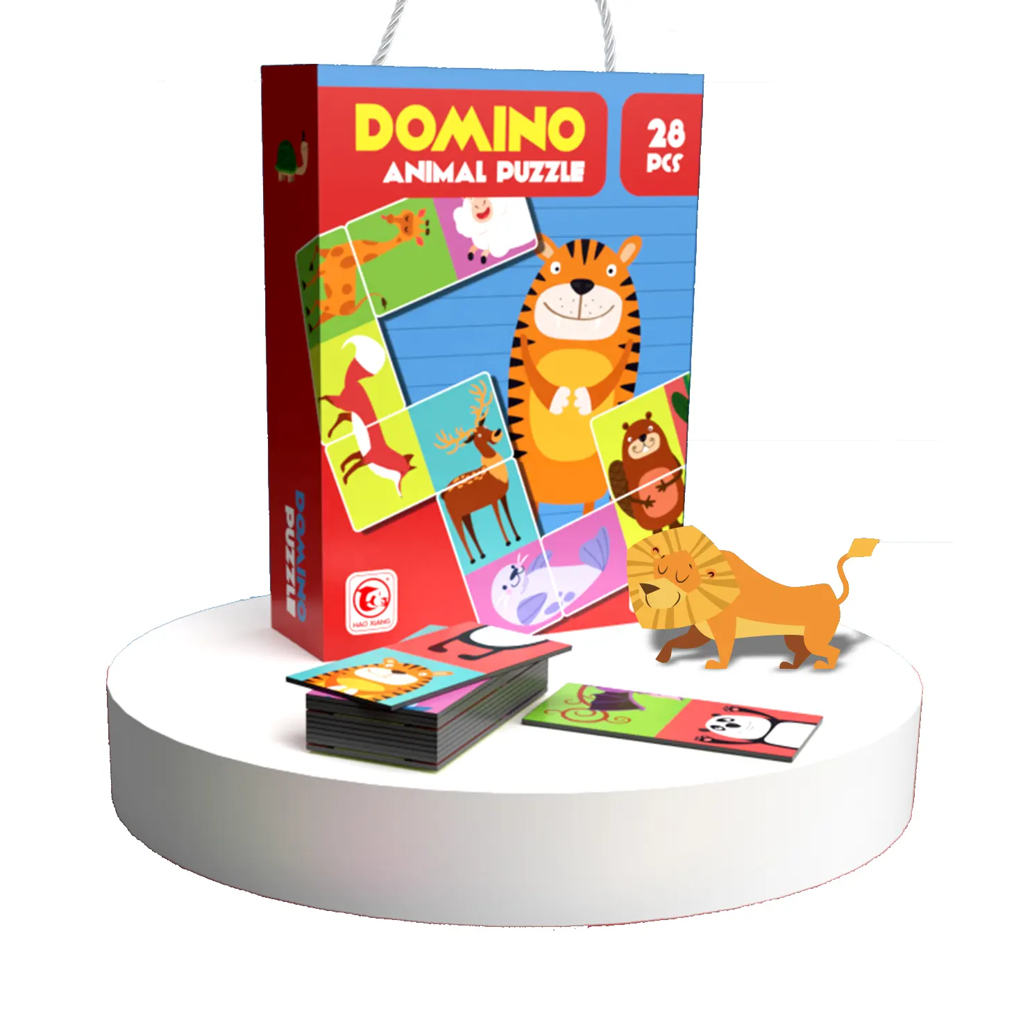 28 Stuks Hot Selling Educatief Speelgoed Domino Serie Puzzel Image Games Kinderen Assembleren Legpuzzels Speelgoed