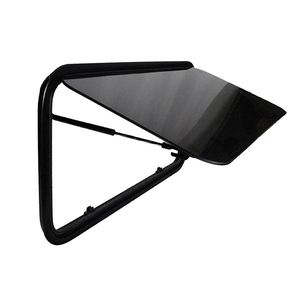 Buena calidad <span class=keywords><strong>500</strong></span>*300mm RV17RAW RV Ventana de esquina redonda Vidrio templado Caravana Diapositiva Ventana abierta Rv Ventana - Product Image 1