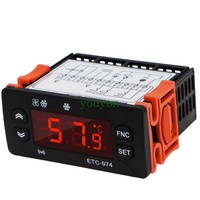 Contrôleur de température de réfrigération Eliwell ETC-974, contrôleur de température numérique AC230V