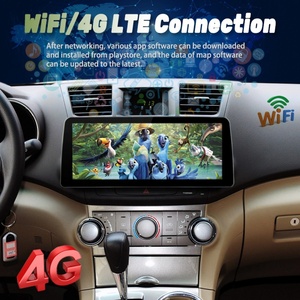 12.3inch Android 14 Screen for Toyota Highlander 2007 - 2013 GPS Car Multimedia Video <b>Player</b> Radio Stereo Carplay Navi Head Unit - Product Image 3