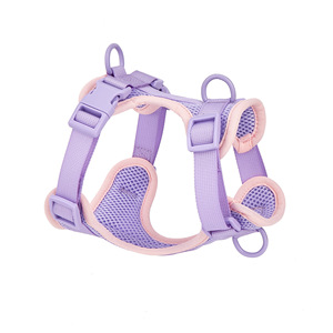Kangdarpet Cat Leash Anti-Escape Vest Style Breathable Pet Chest <b>Harness</b> <b>Small</b> <b>Dog</b> Walking Cat Leash Pet Supplies - Product Image 1