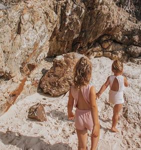 New Design Baby Backless <b>Toddler</b> Baby Onesie Cotton Solid Color Button Hot Summer Cute Baby Girl Romper - Product Image 5