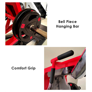 ZHOYA SPORT Entrenamiento profesional comercial Entrenamiento Prensa de piernas Super <span class=keywords><strong>Hack</strong></span> Squat Gym Equipment Squat Plate Loaded Machine Steel - Product Image 2