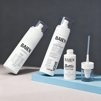 Proveedor de fábrica 200ml Botella de bomba de pulverización de niebla de tóner blanco de plástico 50ml 100mL 120ml 150ml