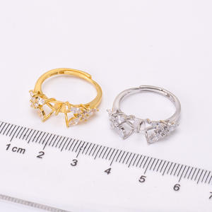 Bague pour femme en argent S925 avec perles DIY, accessoire de mode, perles de 8 à 10 mm et support vide, produit 10331 - Product Image 2