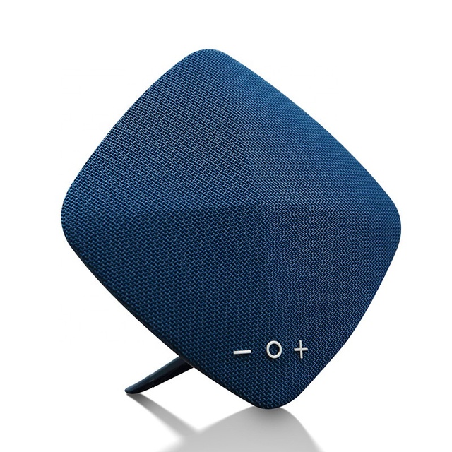 Fabric TWS Mini Amplifier Portable Wireless BT 5.0 Speaker with 5W Output FM Radio TF Card Support 1200mAh Battery