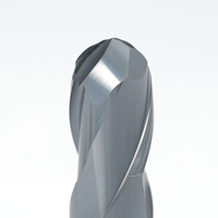 Fraise en bout de nez de boule de cannelure carbure CNC fraise série U pour le contournage 3D et la fabrication de moules, personnalisé OEM ODM