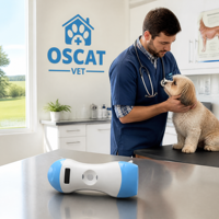 Sonde d'échographie linéaire micro-convexe OSCAT pour animaux de compagnie, sonde sans fil, scanner d'échographie vétérinaire, équipement vétérinaire, imagerie pour chiens, chats et animaux