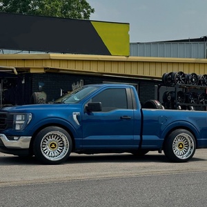 התאמה אישית של גלגלי 18 19 20 21 22 23 24 26 28 30 אינץ' מחושלים מסגסוגת לגלגלי רכבי יוקרה 5x114.3 6x139.7 חישוקים עם שפה עמוקה - Product Image 6