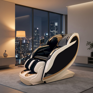 Fauteuil de massage professionnel pour le corps entier avec fonction zéro gravité, commande vocale IA, fonction chauffante et écran tactile intelligent - Product Image 1