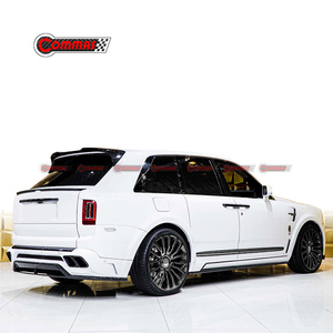 High Quality Half Carbon Fiber Bodykit for <b>Rolls</b> Royce Cullinan Front Rear Bumper Side Skirts Fender Engine Hood Rear Spoiler - Product Image 6