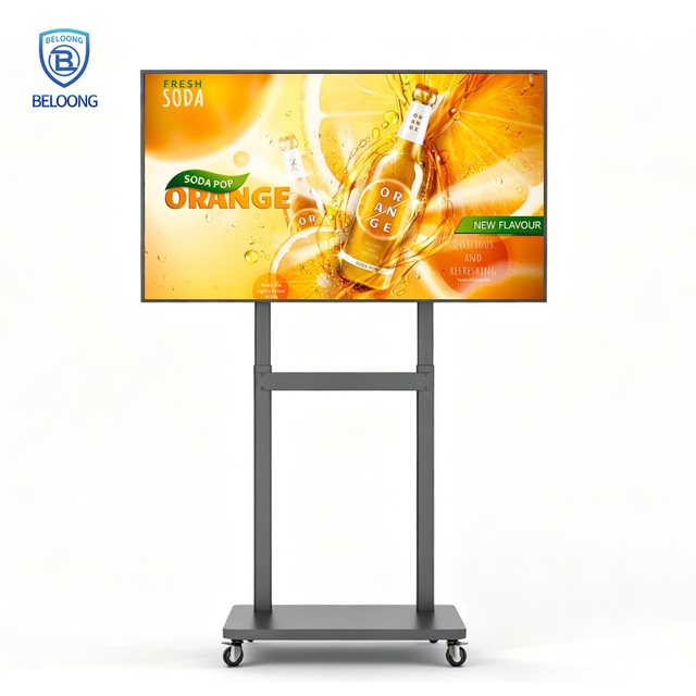 Advertising Window TV Screens with LCD Digital Display Animation Support Elevator Use Metal Frame