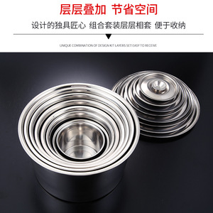 Stainless Steel Seasoning <b>Jar</b> With Lid 304 Kitchen <b>Spice</b> Container For Commercial Use - Product Image 4