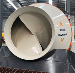 Pompe à béton mobile entièrement automatique de 40 m3/h, alimentée au diesel, portative, avec portée verticale de 50 m et horizontale de 150 m - Product Image 2