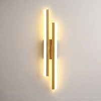 Luz Led de pared nórdica minimalista elegante dormitorio moderno lámpara de pared para Tv Fondo pasillo habitación Decoración Luz