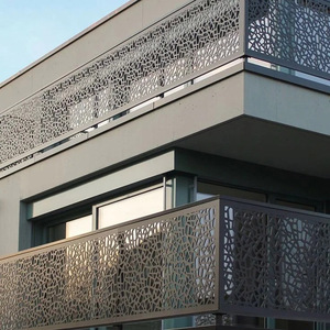 Schermi decorativi esterni in alluminio per esterni in acciaio con <span class=keywords><strong>taglio</strong></span> <span class=keywords><strong>Laser</strong></span> in metallo per balcone, <span class=keywords><strong>ringhiera</strong></span> per <span class=keywords><strong>taglio</strong></span> <span class=keywords><strong>Laser</strong></span> - Product Image 1