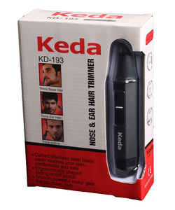 Tondeuse à barbe et <span class=keywords><strong>nez</strong></span> <span class=keywords><strong>rechargeable</strong></span> 2-en-1, kit de <span class=keywords><strong>coupe</strong></span> de cheveux sans fil, tondeuse à <span class=keywords><strong>poils</strong></span> d'<span class=keywords><strong>oreilles</strong></span> et de <span class=keywords><strong>nez</strong></span> - Product Image 1
