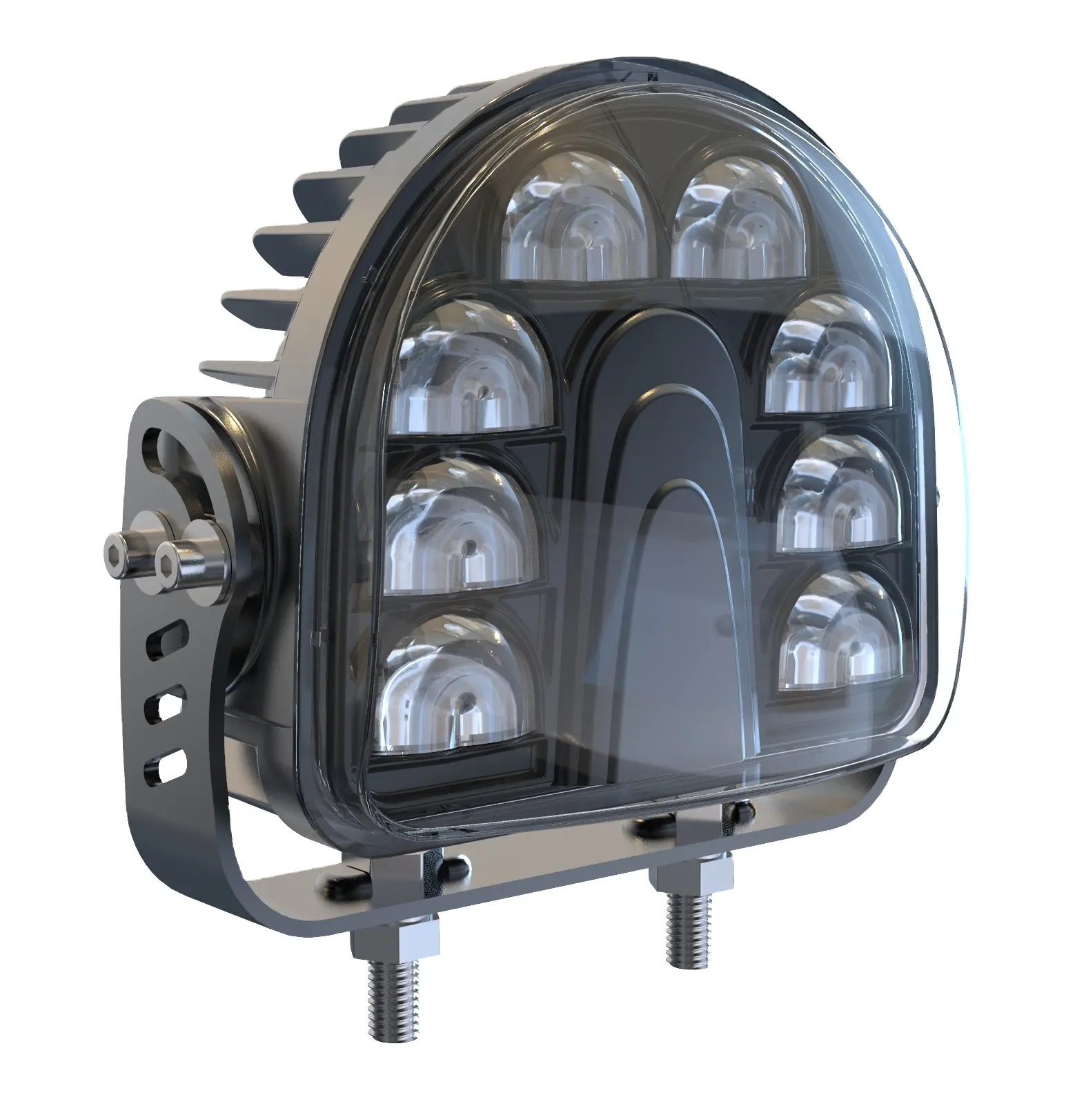 6W 12V/24V مصباح عمل LED لرافعة شوكية الأزرق LED ضوء تحذير رافعة شوكية بقعة ضوء