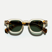 Lunettes de soleil carrées classiques rétro de haute qualité Finewell 2515, fabriquées à la main en acétate, pour la vente en gros (B2B), OEM, ODM.